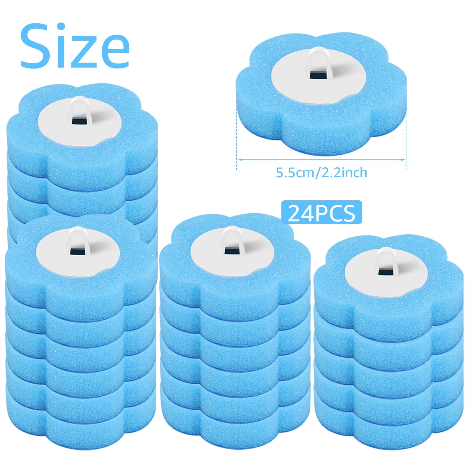 18/36Pcs Toilet Brush with Disposable Replacement Head Kits Upgrade Long Handle Bathroom Cleaning Brush for Home Wc Accessories