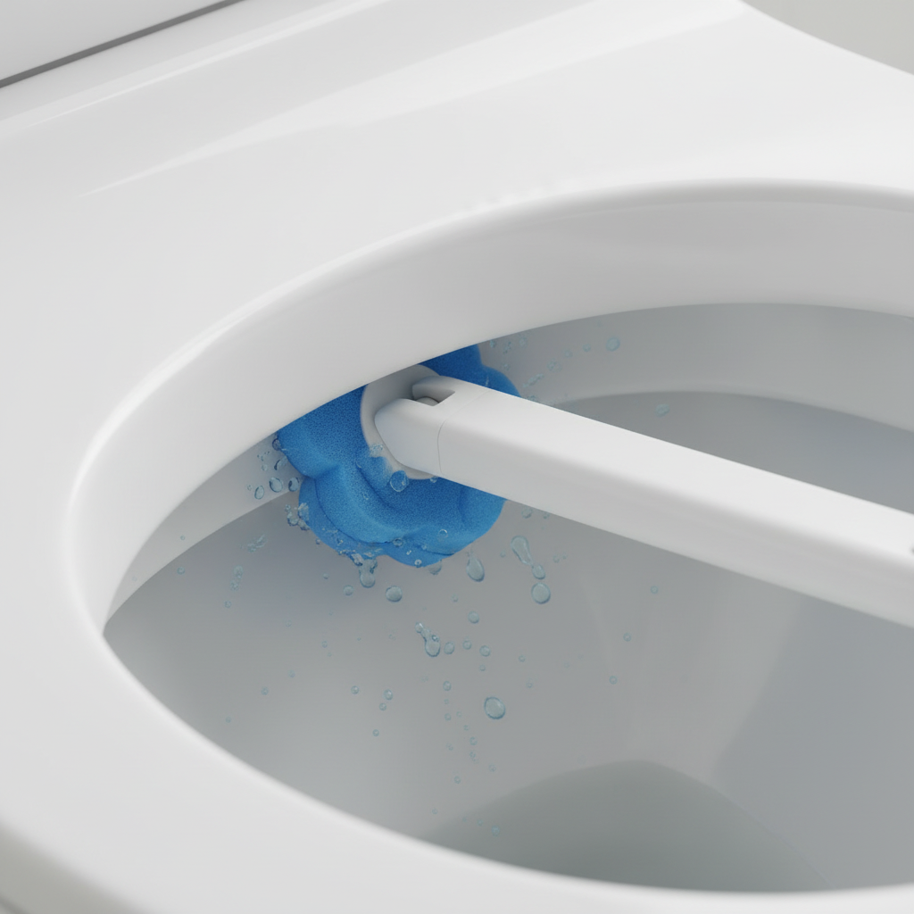 Brosse de toilette MyCleanPad™ - Nettoyage efficace !