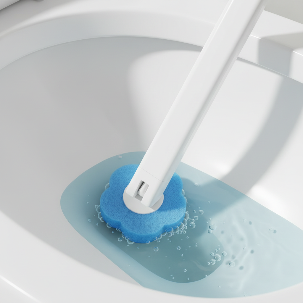 Brosse de toilette MyCleanPad™ - Nettoyage efficace !